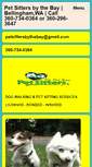 Mobile Screenshot of baypetsitters.com